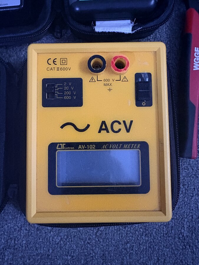 Body Voltage Meter EMF measurement meter